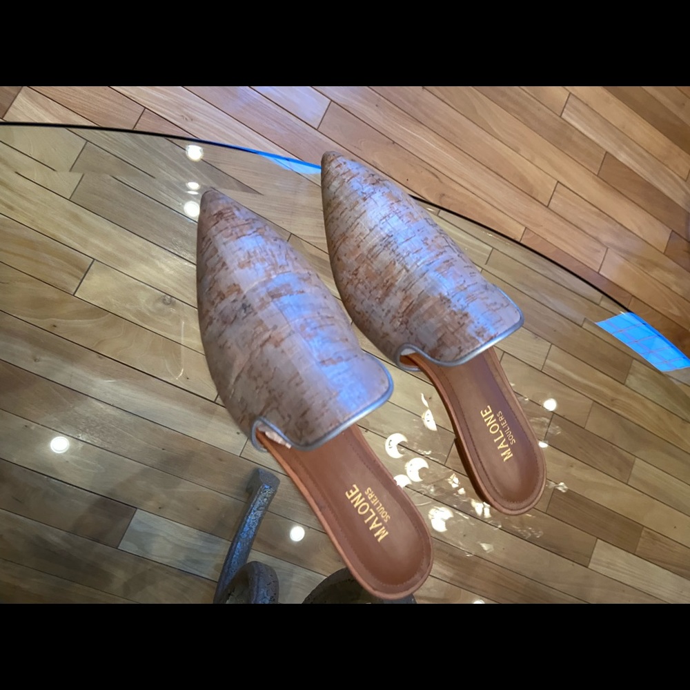 Malone Souliers Mule flats size 38 woth Dustbag